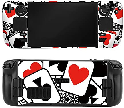 Skin Decal for Valve Steam Deck 2021 Handheld Gaming PC Full Set Vinyl Sticker Wrap Protector Accessories