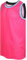 Dehaner Basketball-Trikot für Herren, Mesh-Training, Übung, Sport, Team-Uniformen, Fans-Outfits, Jersey mit schwarzem Ausschnitt, Hot Pink, L