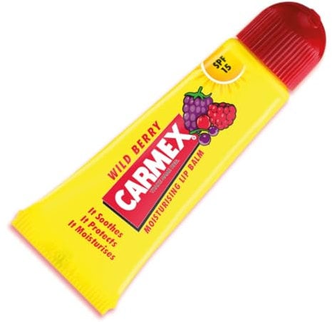 CARMEX Wild Berry SPF15 Lip Balm Tube (10g) Healthy, Hydrated Lips all day