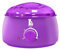 LAZY LADY Calentador de Cera Depilatoria Profesional - Máquina de Cera Eléctrica de 500ml para Depilación en Cara, Brazos, Axilas, Piernas y Bikini (Violeta)