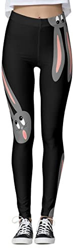 Generisch Pantalones de yoga de cintura alta para mujer, mallas de compresión, yoga, correr, fitness, con pantalones altos, estampados, largos, pantalones de yoga, cintura alta, elásticos, ligeros,