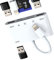Adaptateur OTG pour iphone(6en1)pour Apple Chargeur Lightning Jack Câble vers USB Mémoire Externes Lecteur Carte SD TF ipad Appareil Photo Memoire Card Micro Caméra Reader 14 13 12 11promax Accessoire