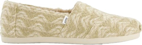 Toms Damen Alpargata EspadrilleEspadrilles, Natürliches, vielseitiges gewebtes Kunstfell, 42 EU