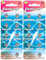 20 x AG2 1,5 V sin mercurio 28 mAh LR59 106 726 desechables