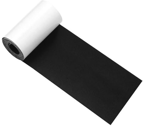 Homirty 1 Rolle Reparatur Tape Patch Nylon Reparaturflicken Selbstklebender wasserdichte Reparatur Patch Selbstklebende Nylon Reparatur Tape Reparatur Zäh Patches Nylon Patch Kit, 7.6x200cm (Schwarz)