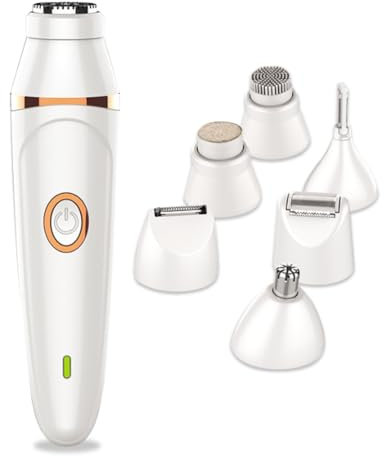Pluxy Epil Pro 3.0 7-in-1 Painless Body Shaver and Facial Hair Removal for Women - Epilator for Face, Legs, Bikini, Armpits