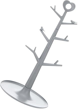 Amosfun Organizador De Tazas Organizador De Botellas Soporte para Tazas Estante para Secar Vasos De Agua para Cocina Dormitorio