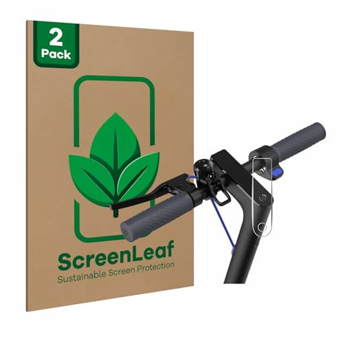 ScreenLeaf (2 Stück Schutzfolie für Xiaomi Mi 4 E-Scooter [nachhaltiger Displayschutz, Folie, transparent, kratzfest]