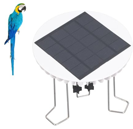 Solar-Wasser-Wiggler, Wasserdichter, Solarbetriebener Wasserrührer, Vogelbad-Zubehör für die Dekoration von Gartenteichen