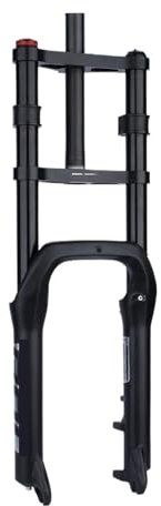 DUOCAI MTB Fork 20 26 Fatbike-Vorderradgabel Doppelschulter-Fettreifen-Federgabel 26x4 20x4 Zoll Luftgabel Schnee-Elektrofahrradgabeln(20 Inch)