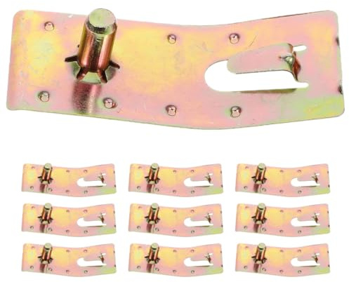 HOMSFOU 10-Pack Pallet Rack Safety Pins | Universal Teardrop Clips for Warehouse Racking System | Heavy Duty Safety Locking Pins & Drop Connectors