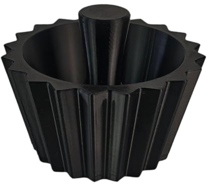 JISADER Copa de Filtro de Origami Dripper de café de Origami, Herramienta fácil de Prensa de Papel liviano, retenedor de Forma de Filtro de café,