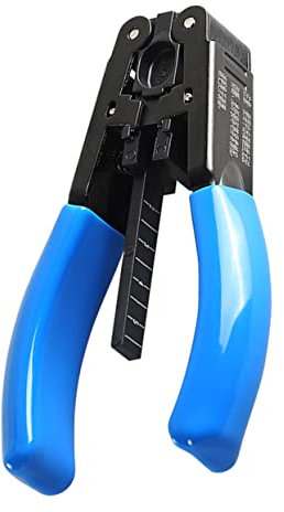 Kabelabisolierer für Lichtfaser, Blaue Kunststoffausführung