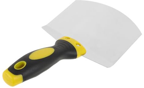 DIYEAH Halbrunder Edelstahl Spachtel Mit Gebogener Kante Für Trockenbau Und Putz Kompakter Tragbarer Wandreparatur-spachtel Präzises Glättwerkzeug Für Enge Stellen Und Ecken Effizientes w