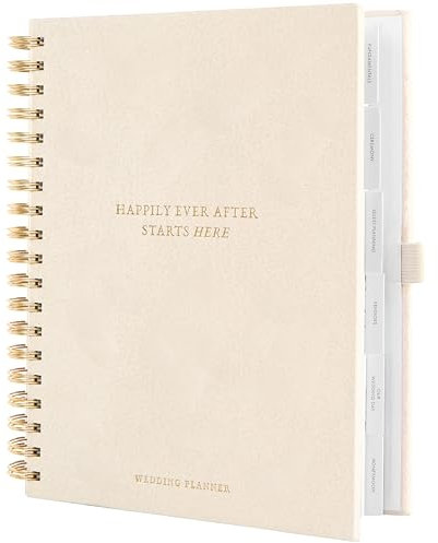 Scribble & Dot™ The Elegant Wedding Planner and Organiser for the Bride | Tissue Wrapped in a Gift Box | Thick Pages, Textured Cover | Every Wedding Step. Effortlessly Handled.