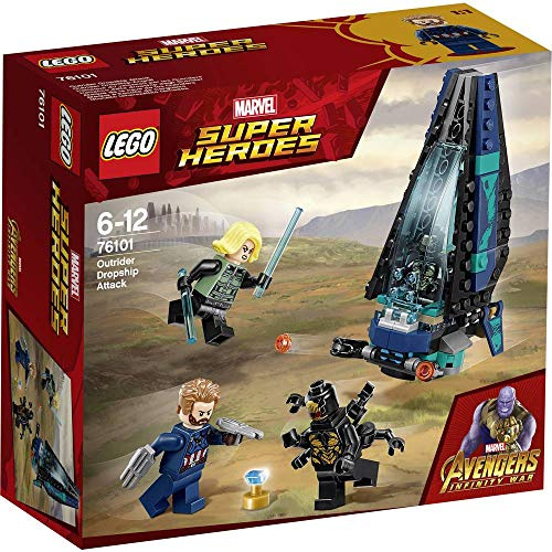 LEGO 76101 Super Heroes Outrider Dropship-Attacke