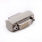 DVI-Adapter-FF 1 Stück DVI-I Female to Female nickel plate