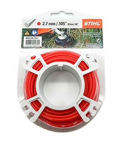 Mountfield Stihl 000 930 2341 Cordon en nylon pour coupe-bordure 2,7 mm x 10 m