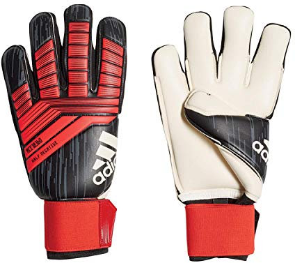adidas Herren Predator Half Negative Torwarthandschuhe, Black/Red/White, 11