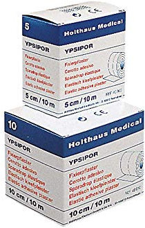 Holthaus Medical YPSIPOR Fixierpflaster Verbandfixierung Fixierbinde Klebebinde, 5cm x 10m, 1 Rolle