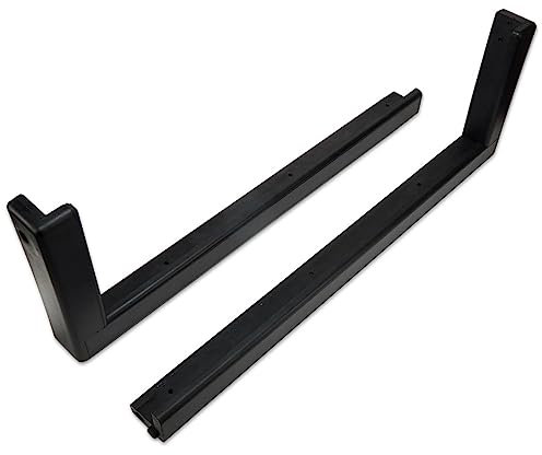 Pro Slam, Wetterfeste Pro-Style Basketball-Polsterung, passend für alle 121,9 cm, 137,2 cm, 152,4 cm und 182,9 cm Basketball-Systeme, schwarz, 60 Backboard Padding