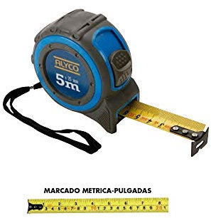 ALYCO 197303 - Metro flexible 3 m. (metrica/pulgadas)