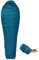 REDCAMP Mummy Goose Down Schlafsack Ultraleicht für Rucksackreisen, 59 Grad F 800 Fill 3 Jahreszeiten Schlafsack für Camping Wandern, Cyan