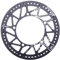 Prowheel Bike 130mm BCD Aluminiumlegierung 6061 CNC 52T/54T/56T/58T/60T Kettenblatt Kettenrad und Ersatz Kettenschutz Schwarz Kettenblatt für 6 bis 12 Geschwindigkeit (60T)