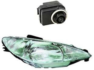 Johns, Scheinwerfer passend für Peugeot 206 CC 09/98- H4 Rechts Beifahrer m. Stellmotor