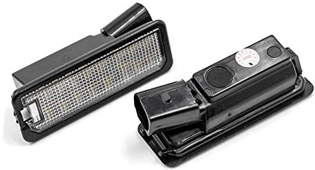 HUBBIQ Heckleuchte Kennzeichen Für Seat Ibiza IV 6J V Leon 2 1P 3 5F Altea XL Van 5P Exeo 3R5 3R9 Kennzeichenbeleuchtung Auto Tag Lampe