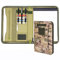 Army OCP Militär-Notizbuchordner mit Reißverschluss, Padfolio-Organizer und taktischer Notizbuchhülle für A4-Ordner, großer OCP-Ordner, Planer für Herren, taktischer Ordner, Organizer, Militärordner