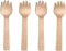 500 x MINI Wooden SPORKS - 10cm Tall Eco-Friendly, Compostable and Biodegradable Birch Wood Small SpoonForks for Party, BBQ, Picnic, Catering, Dinner, Buffet and Takeaways
