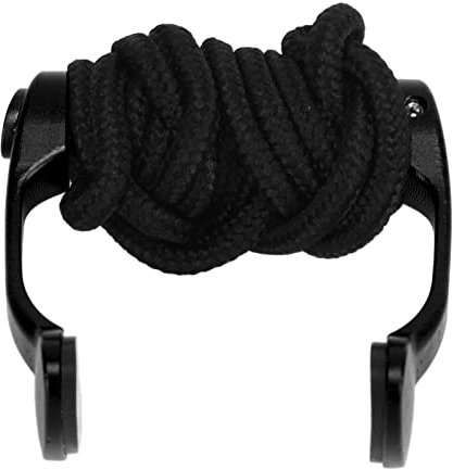 Pince-Nez de plongée, Bouchon de Nez Durable, Haute résistance, réglable pour la mer (Noir)