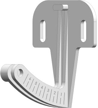 4Home&Garden | Neigungsverstellung Winkelverstellung Rinnenhalter | Kunststoff PVC Farbe Weiß | Dachrinnensystem 60 mm Typ250 Fallrohr DN 60
