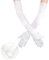 beejune Damen Handschuhe Weiß Lang, Elegant, Elastan, Größe L, Weiß, Lang, Damen, Weiß, White Gloves, Für Classic Opera Party Halloweenkarneval Kostüm (53cm)