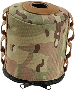Besportble Gas Tank Protective Sleeve - Insulated Camouflage Cover for Camping Gas Canister Convenient Storage and Easy Cleaning