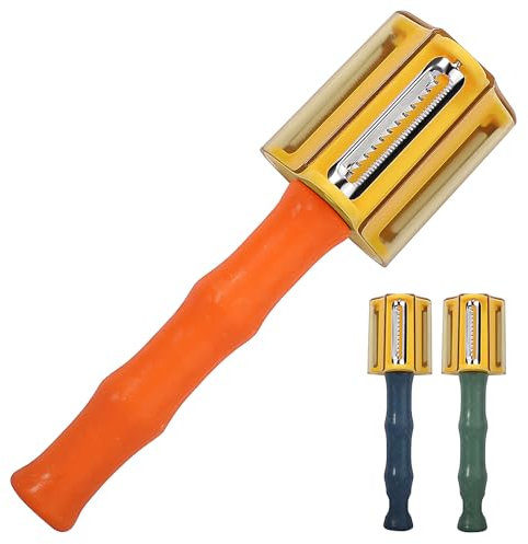 Apple Potato Vegetable Peeler for Kitchen - Ultra Sharp Peeler with Ergonomic Non-Slip Handle(Orange)