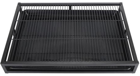 Lazyspace Hunde-Töpfchentoilette, wiederverwendbar, lange Lebensdauer, leicht zu reinigen, für drinnen und draußen, Haustiertoilette für Welpen, Größe M, 52 x 36 x 8 cm