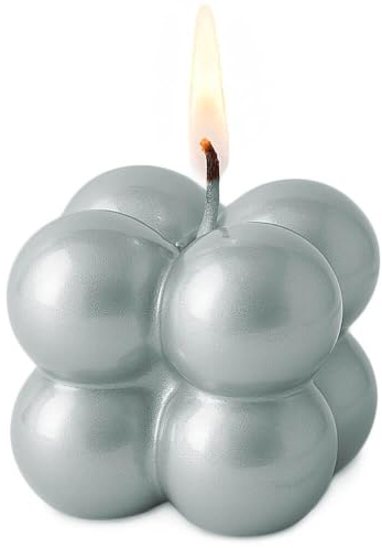 Gran Velada - Silberner Metallic-Lack für Kerzen 250 ml | Metallischer Kerzenlack, Silber Farbe, Professionelle Kerzenveredelung, Schnelltrocknend, Dekorativer Überzug für Kerzen-Design