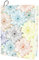 craspire Dehnbarer Buchumschlag Mit Lotusblüte Blumenmuster Waschbar Wiederverwendbar Große Buchhülle Aus Nylon Buchschutz Elastische Notizbuchumschläge Für 9x11 Zoll Hardcover Bücher Lehrbuch