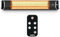 Senelux Electric Infrared Patio Heater Wall Mounted 2000W | IP65 Water-Resistant Heater for Indoor & Outdoor Use | Remote Control | Adjustable Timer & 9 Heat Levels | LED Display | Energy Efficient