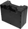 HOMOCONO Replacement Battery Box for Electric Wheelchair Large Capacity Plastic Fits 12v/24v Wheelchair Batteries