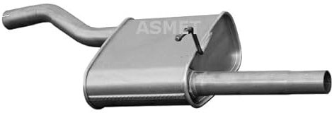 Autoteile Gocht Endschalldämpfer Auspuff Schalldämpfer Kompatibel mit Ford Focus I Turnier Kombi 1999-2004