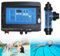 Generador de cloro salino para piscina y spa - Clorador electrolítico, equipo de tratamiento de agua de 30 g/h, accesorios de piscina para una cloración eficiente