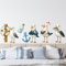 Maritimes Wandtattoo-Set Seemöwen & Accessoires – Vinyl-Wandsticker Möwen Kinderzimmer Deko für Wohnzimmer & Schlafzimmer (Möwen | Set 2)