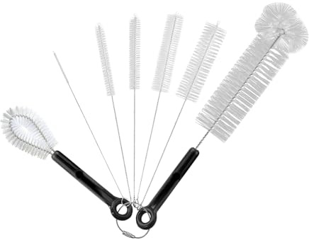 Bottle Brush And Straw Cleaner Brush Set, Water Bottle Cleaning Brush, Narrow Neck Bottle Brush, With Bendable Brushes, Safe And Reusable, 30.5x4cm, For Home, Kitchen, Travel