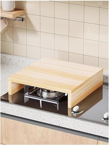 Plaque de recouvrement for cuisinière à gaz, support rangement for électrique, rehausseur base for(H 6cm/2.4in,35x20cm/13.8x7.9in)
