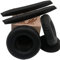 Misodiko - Almohadillas de Repuesto para Auriculares Sennheiser HD25, HD25-1 II (Piel Negra)