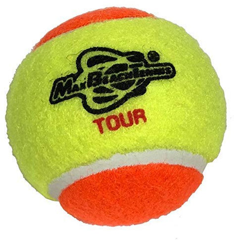 Max Beach Tennis MBT Pacchetto 3 Palline Mbt Tour Stage 2 - ITF approved