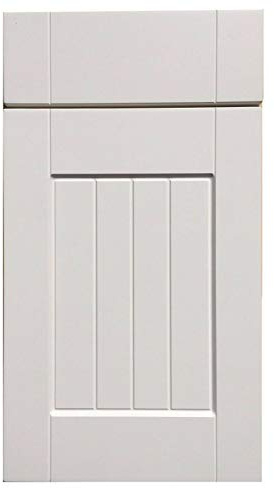 Kitchen Unit Cupboard Doors Ivory Tongue and Groove Panel Shaker (570mm x 596mm)